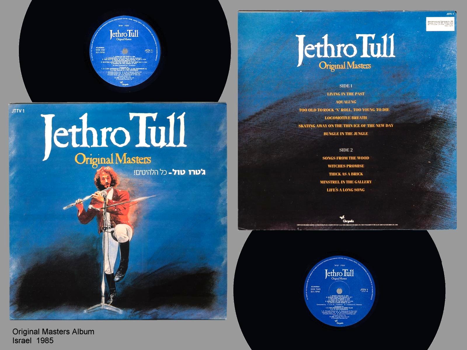 Jethro Tull Original Masters Album Cover